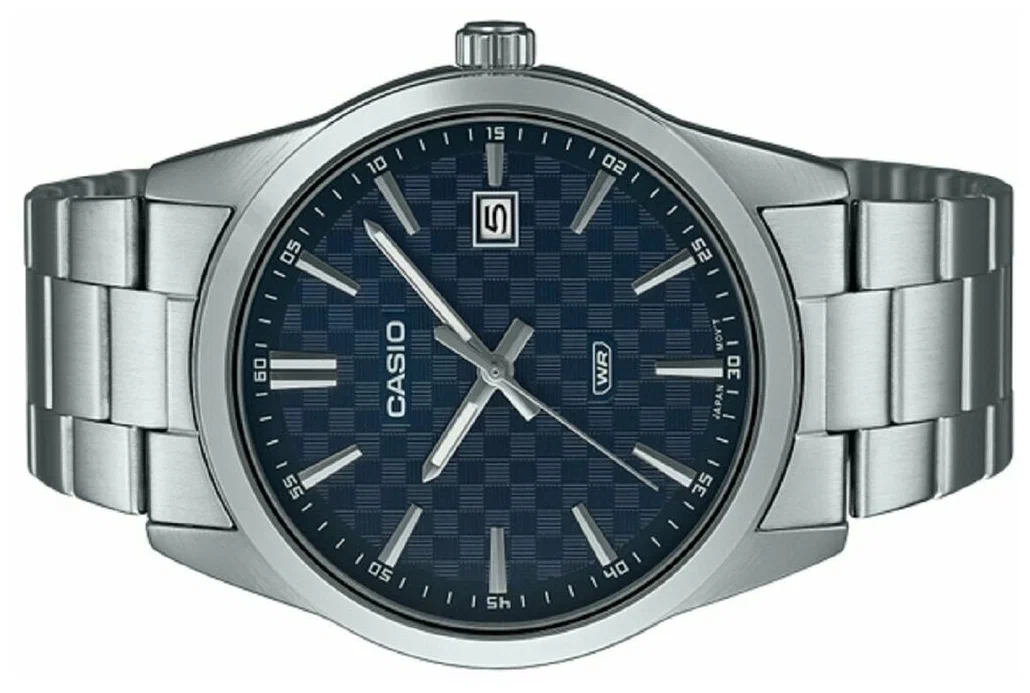 Наручные часы CASIO Standard, синий, серебряный
