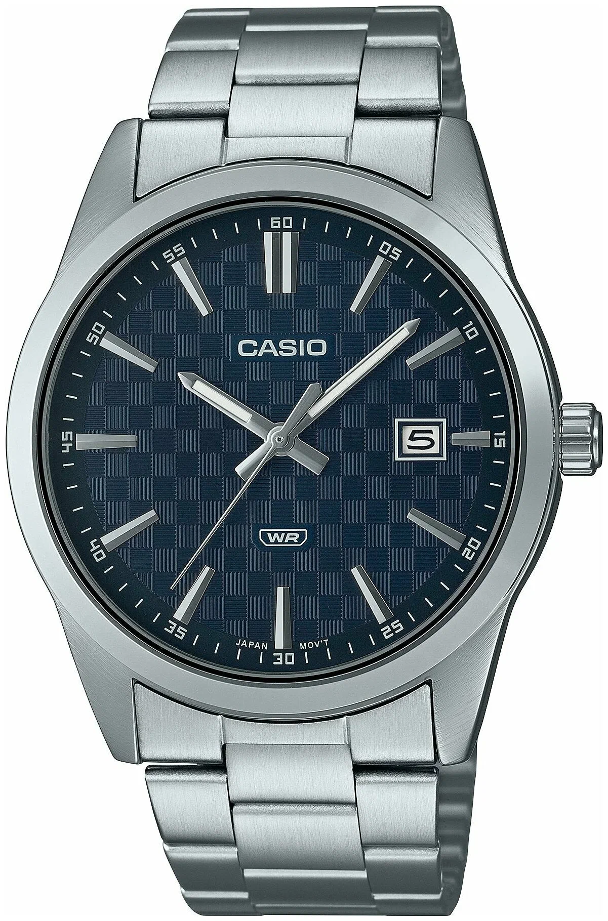 Наручные часы CASIO Standard, синий, серебряный