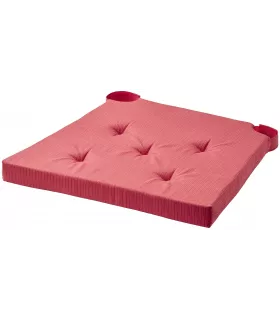 Подушка на стул ИКЕА ЮСТИНА, 40x42 см, красный