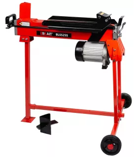 BRAIT Дровокол BLS525S (2200 Вт, сила раскола 5т, размеры бревен: диам. до 25см, дл. до 52см, стойка)