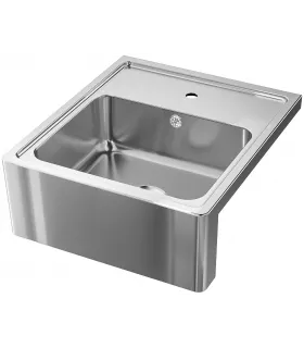 Накладная кухонная мойка 60 см, ИКЕА БРЕДШЁН, нержавеющая сталь