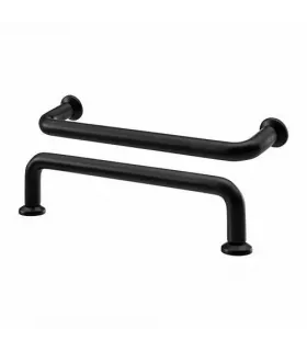 Ручка мебельная IKEA, 143 мм, черный. 2 шт.