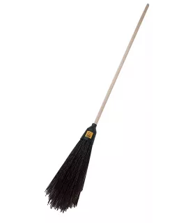 Метла PROFI круглой формы, с черенком