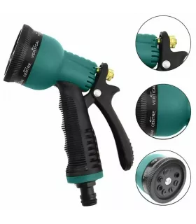 Ручной распылитель-насадка на шланг, 8 режимов, корпус пластиковый