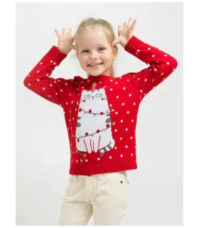 Джемпер crockid, размер 110, красный