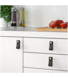 Ручка ИКЕА ГАЛЬХУЛЬТ, 2 шт., длина: 7 см, черный